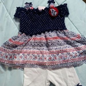 24m Patriotic Little Lass outfit